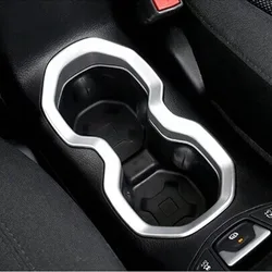 Car Gear Panel Cup Water Frame Holder Trims for Jeep Renegade 2014-2020 2022 Auto Accessories