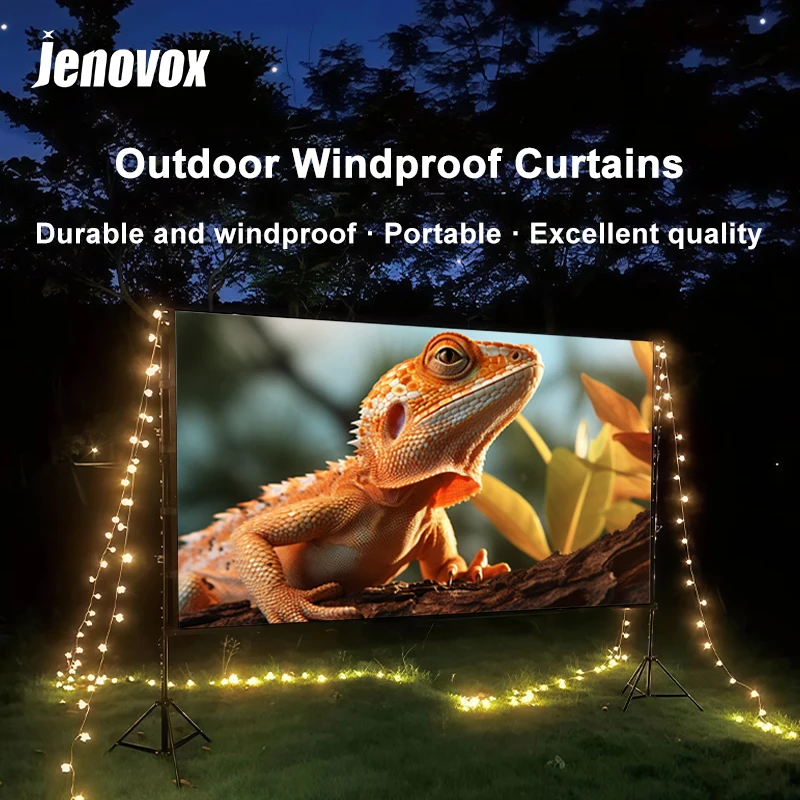 Guia Definitivo da Tela Projetor Portátil 100 Polegadas: A Solução Ideal para o Seu Cine em Casa ou Aventura ao Ar Livre