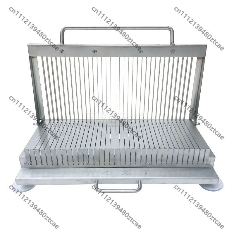 

Hand Pressure Multifunction Slicer Stainless Steel Veg Meat Cooked Food Slicing Cutter