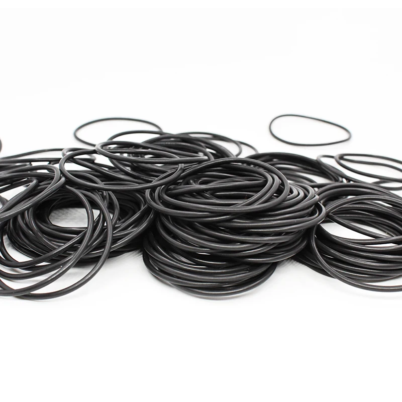 Bild 7: Dicke CS2 mm, schwarze O-Ringe aus NBR-Nitrilkautschuk, Dichtungen, Dichtungsscheibe, temperaturbeständig, verschleißfest