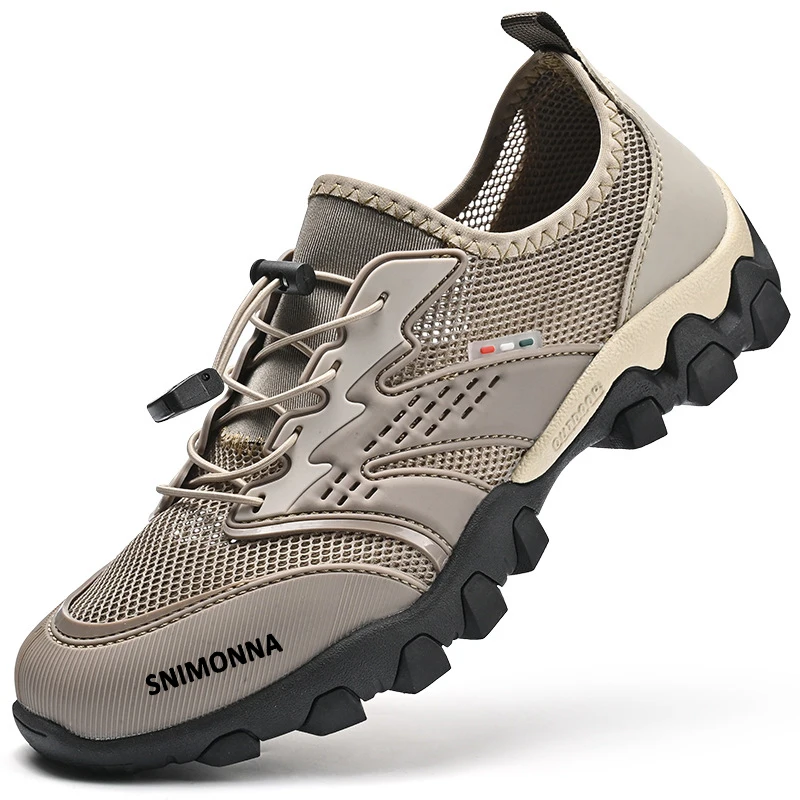 

Casual Sneakers Summer Mesh Shoes for Men Hiking Shoes Big Size Fishing Breathable Men Shoes Outdoor Shoes Loafer