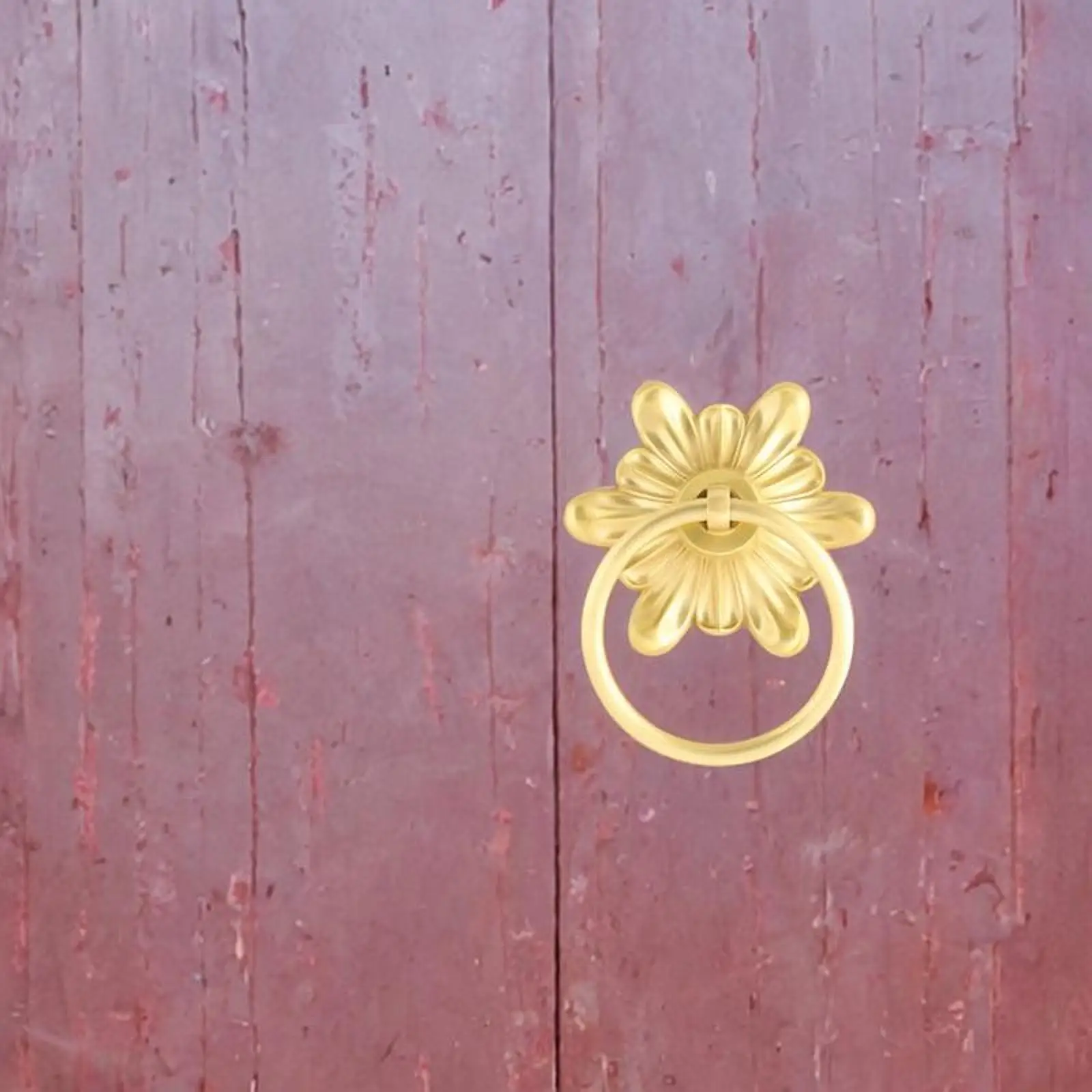 Retro Brass Door Knocker Decorative Door Pull Handle Classic Style Drawer Dresser Cabinet for Home
