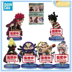 Genuine Bandai ONE PIECE WCF Land of Wano 5 Kid Luffy Sanji Anime Action Figures Model Figure Toys Gift for Toy Hobbies Children