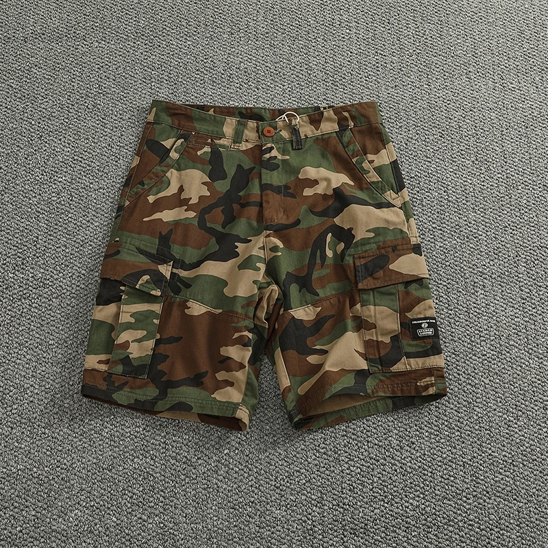 Винтажные саржевые тканые хлоп – обзор и цена Mens Fashion Camo Pants