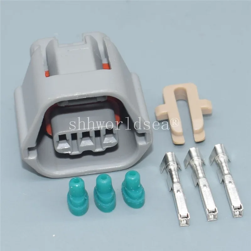 

Shhworldse 1 комплект, 3-контактный 1,2 серии MG641295-4, автоматическая вилка датчика распределительного вала, автомобильная водонепроницаемая розетка для жгута проводов