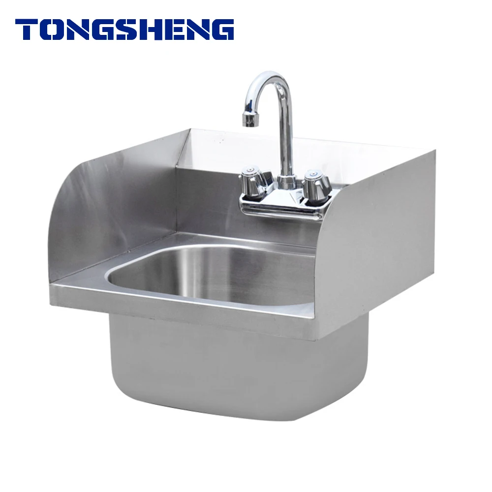 

Wholesale Best Seller Heat Resistant Wall-mounted Stainless Steel Sink