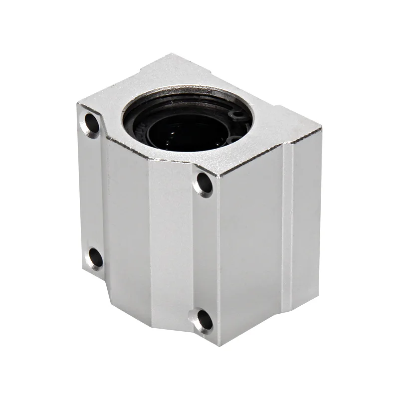 4pcs Linear Motion Ball Bearing Slide Block Bushing SC8UU SCS8UU SC10UU SCS12UU SCS16UU SC20UU Linear Shaft CNC 3D Printer Parts
