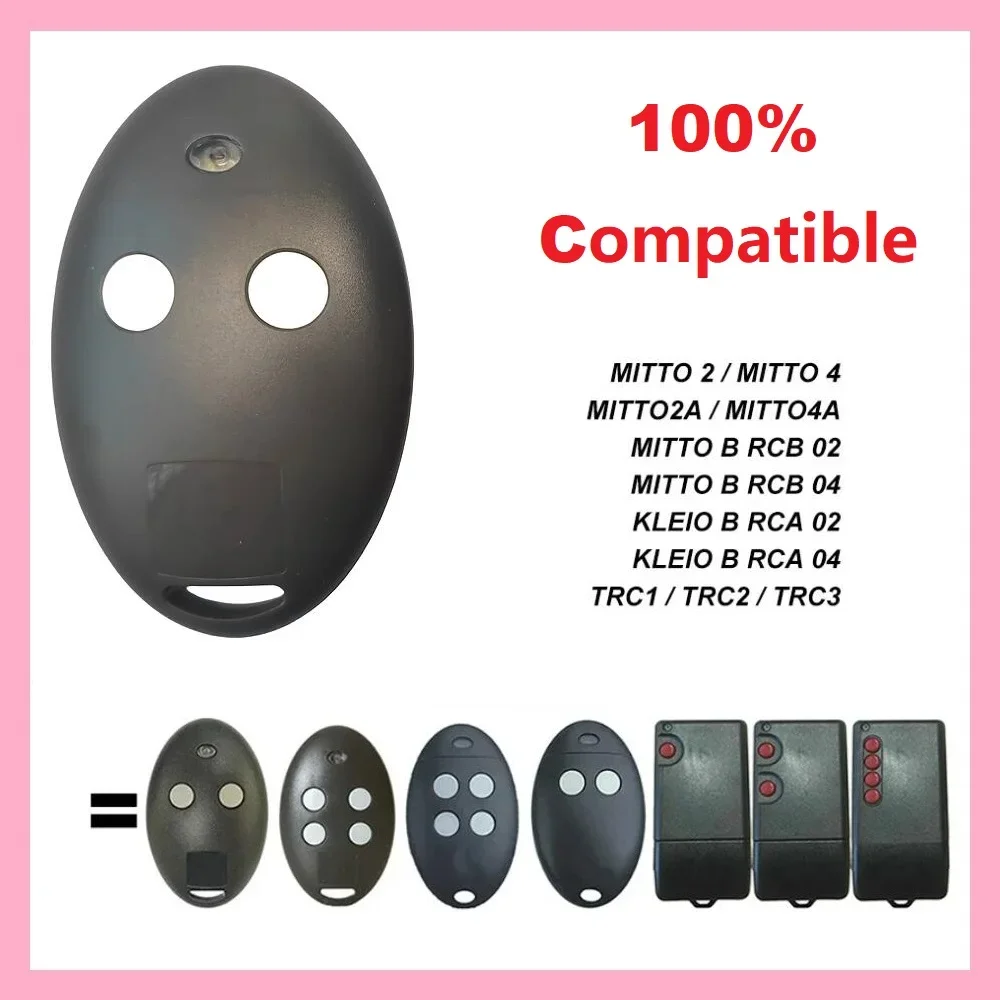 MITTO 2 4 B RCB 02 04 RCB02 RCB04 MITTO2A MITTO4A TRC1 TRC2 TRC3 Pilot do bram garażowych 433.92MHz Nadajnik Rolling Code
