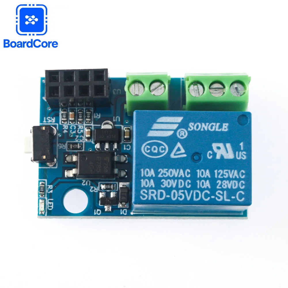 Módulo de Relé WiFi ESP8266 5V para Casa Inteligente, Interruptor de Controle Remoto para Arduino, Módulo WiFi sem Fio via APP de Celular