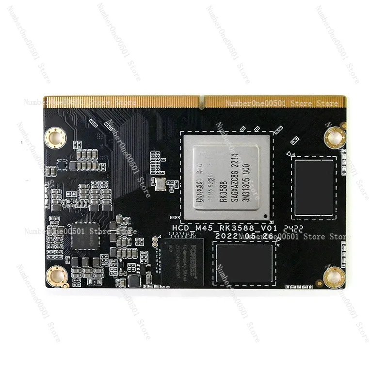 RK3588 Octa Core Development Board 6 Screen 8K Edge Compute NPU Core Board