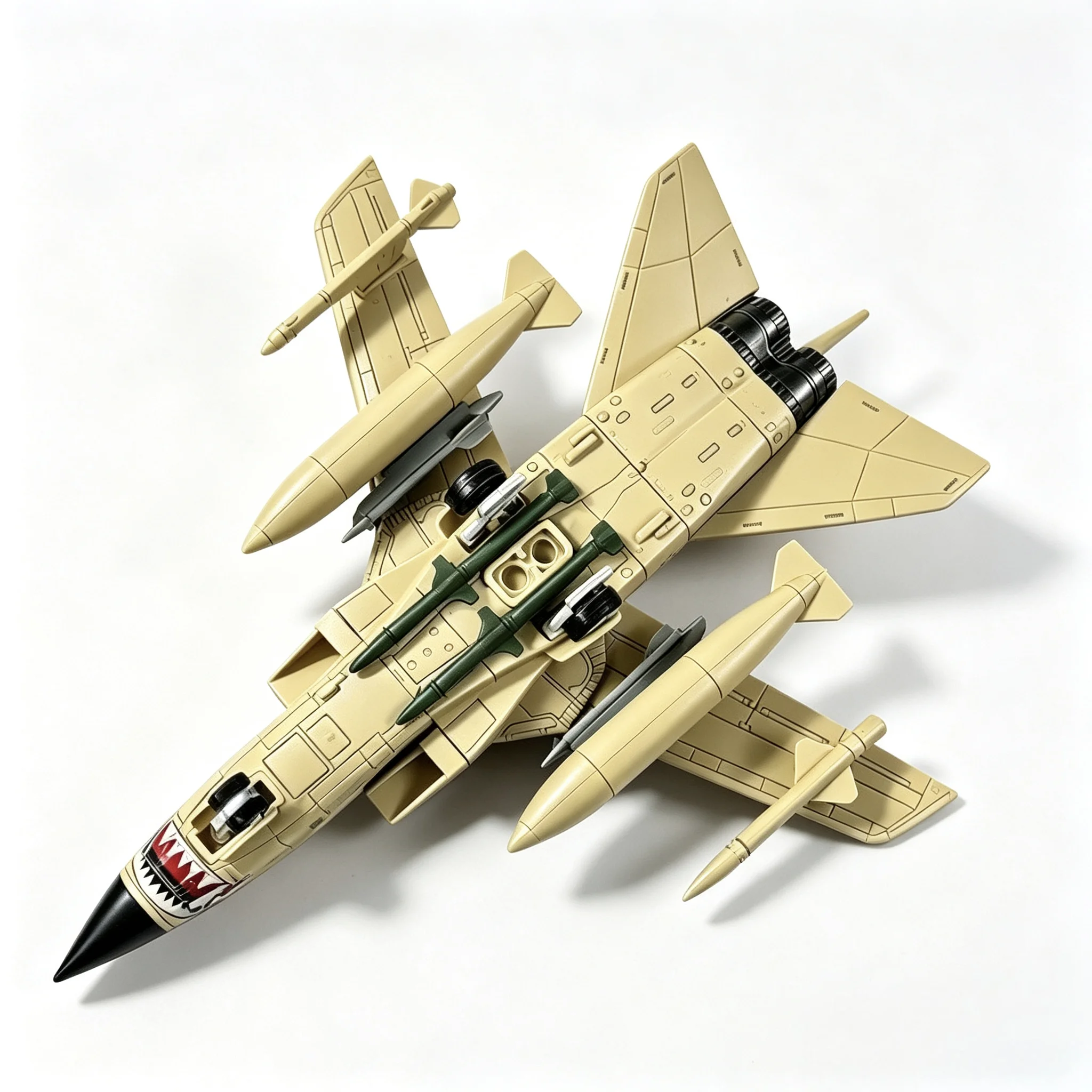 ABS Panavia Tornado Mehrzweckkampfflugzeug im Maßstab 1:72, Wüstentarn, Simulationsflugzeug, Bausatz, Miniatur-Flugzeugmodell, Hobby – Detail 7