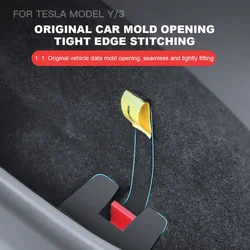 Car Door Emergency Handle Manual Door Release Rear Door Mechanical Switch Extended Back Door Release Handle for Tesla Model Y