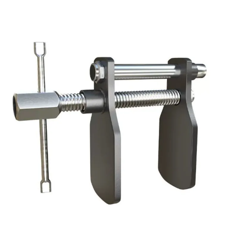 1Pcs Duckfoot‑Style Brake Piston Return Tool Butterfly Brake Pad Separator Adjustment Kit for Auto Brake Repair Work