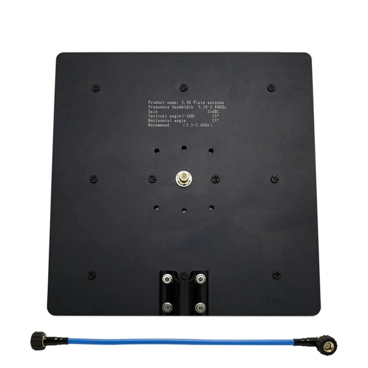 A49T High Gain 5.5GHz 21dBi Directional Antenna 5180-5800MHz Patch Antenna for HM30 SOLO VTX RC Manual Mode,A