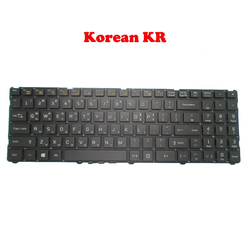 KR JP BR US Keyboard For LG 15U470 15U470-G 15U470-K 15UD470-G 15UD470-K LG15U47 15U470-H.AR5UL White Black Korea KR English US