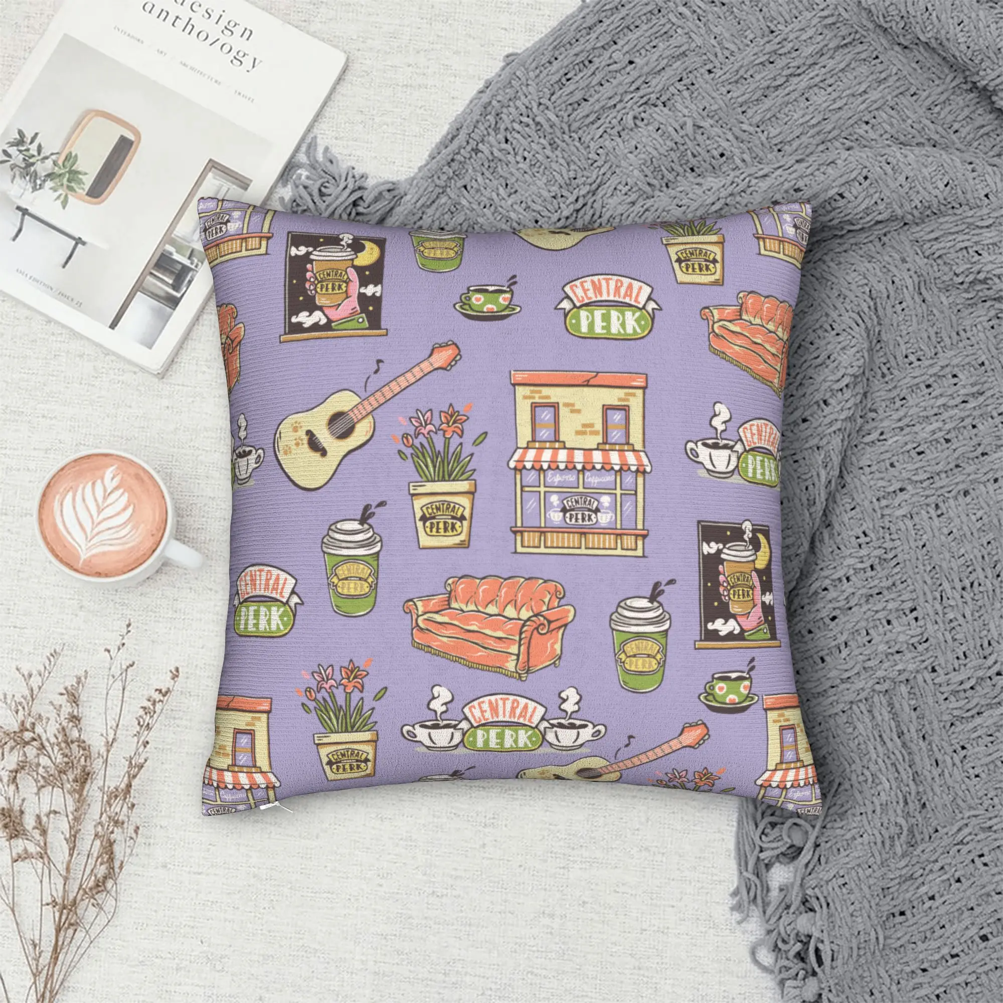 

Наволочки с принтом «Друзья», ТВ, центральный удар, наволочка, чехол для подушки, новый стиль, украшение для дома, молния, разные размеры