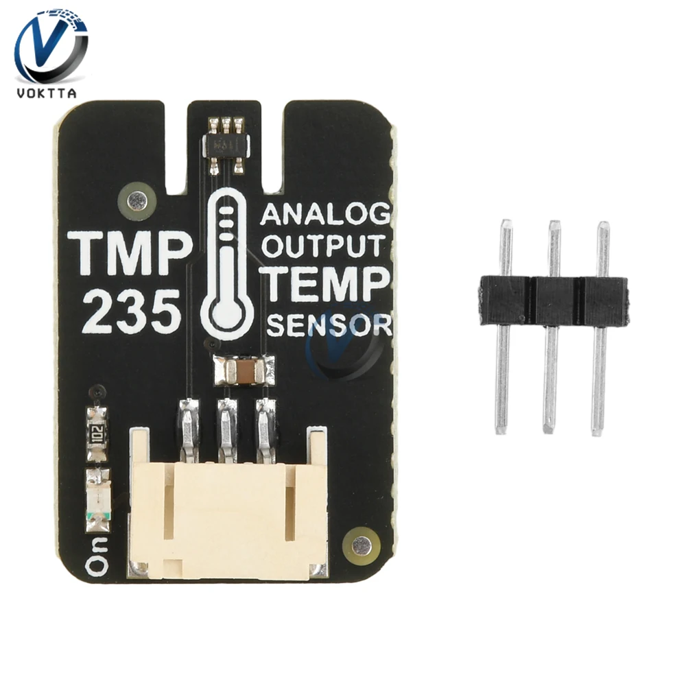 DC 3-5V Temperature Sensor Module TMP235 Analog Temp Sensor Module -50℃ to 125℃ Temperature Controller Board