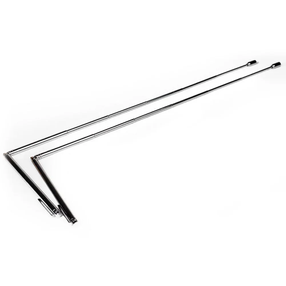 Protable Rods Dowsing Adjustable Bending Rod Stainless Steel Water Detector Length 50 Cm Measuring Instruments