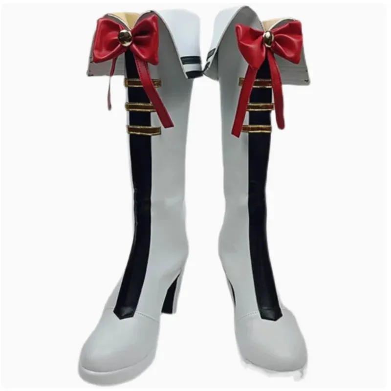 

Unisex Anime Cos Gold Ship Cosplay Costumes Shoes Boots Custom Size jd;2