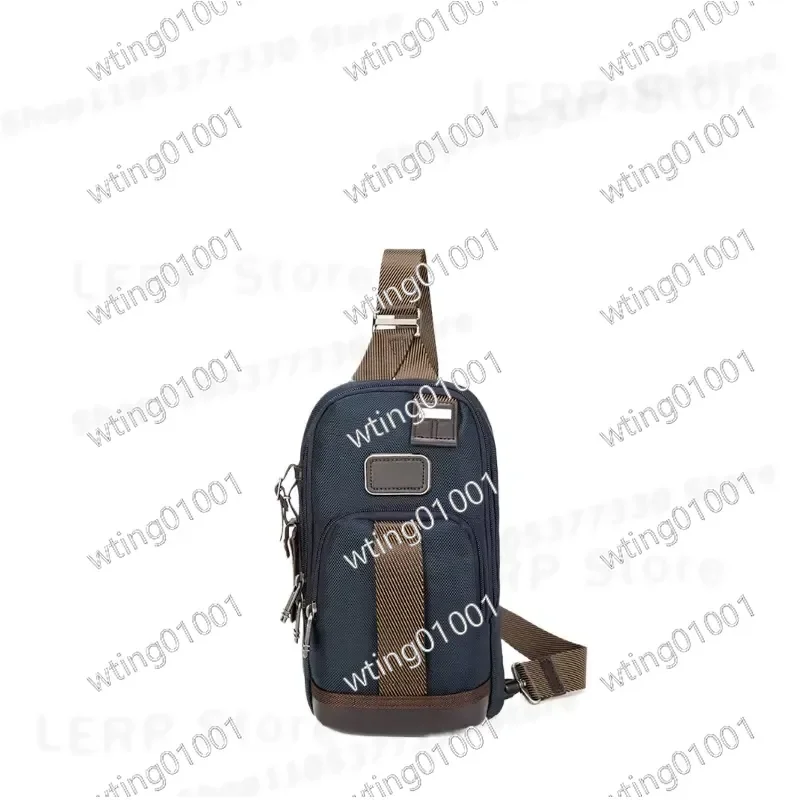 for Minimalist Chest Bag Ballistic Nylon Slim Crossbody for Men Essential Durable Lightweight Urban Travel Organizer Compact