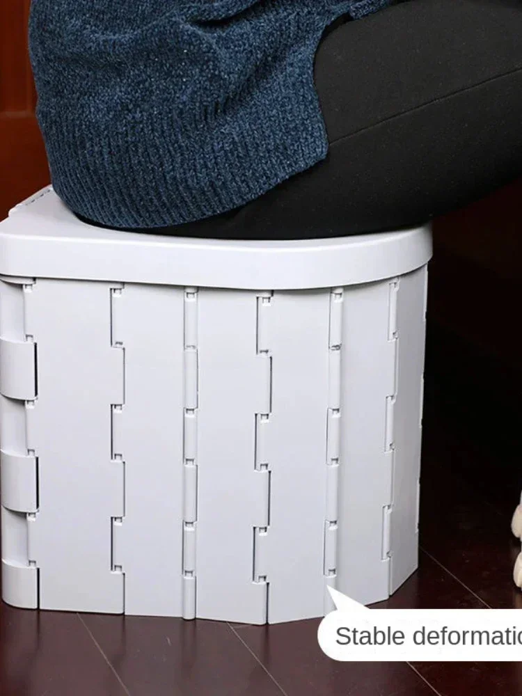 سيارة قابلة للطي قعادة المرحاض سيارة التخييم المرحاض السفر دلو مقعد المرحاض التخييم المشي لمسافات طويلة رحلة لمسافات طويلة