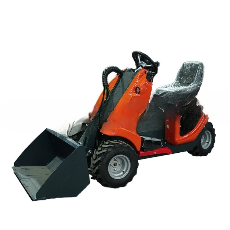 Small loader agricultural farm manure forklift multi-function
