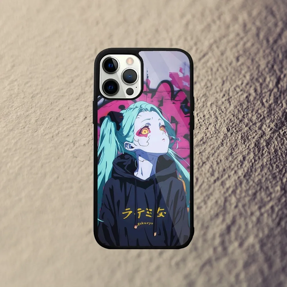 C-CyberpunkS Anime Rebecca  Phone Case For iPhone 16,15,14,13,12,11,Plus,Pro,Max Mini Magsafe Magnetic Wireless Charging