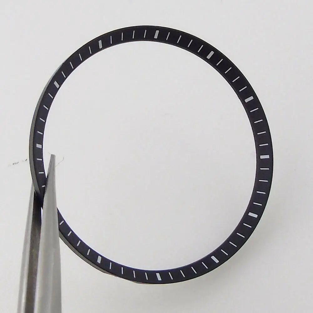 Prácticos anillos de capítulo interior de plástico, anillos de sellado de repuesto para NH35 NH36 42mm, caja de reloj, carcasa, anillo de capítulo, círculo