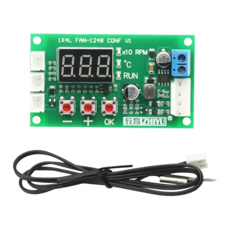 DC12-48V PWM Motor Fan Speed Controller governor temperature control EBM EC For arduino Board Module
