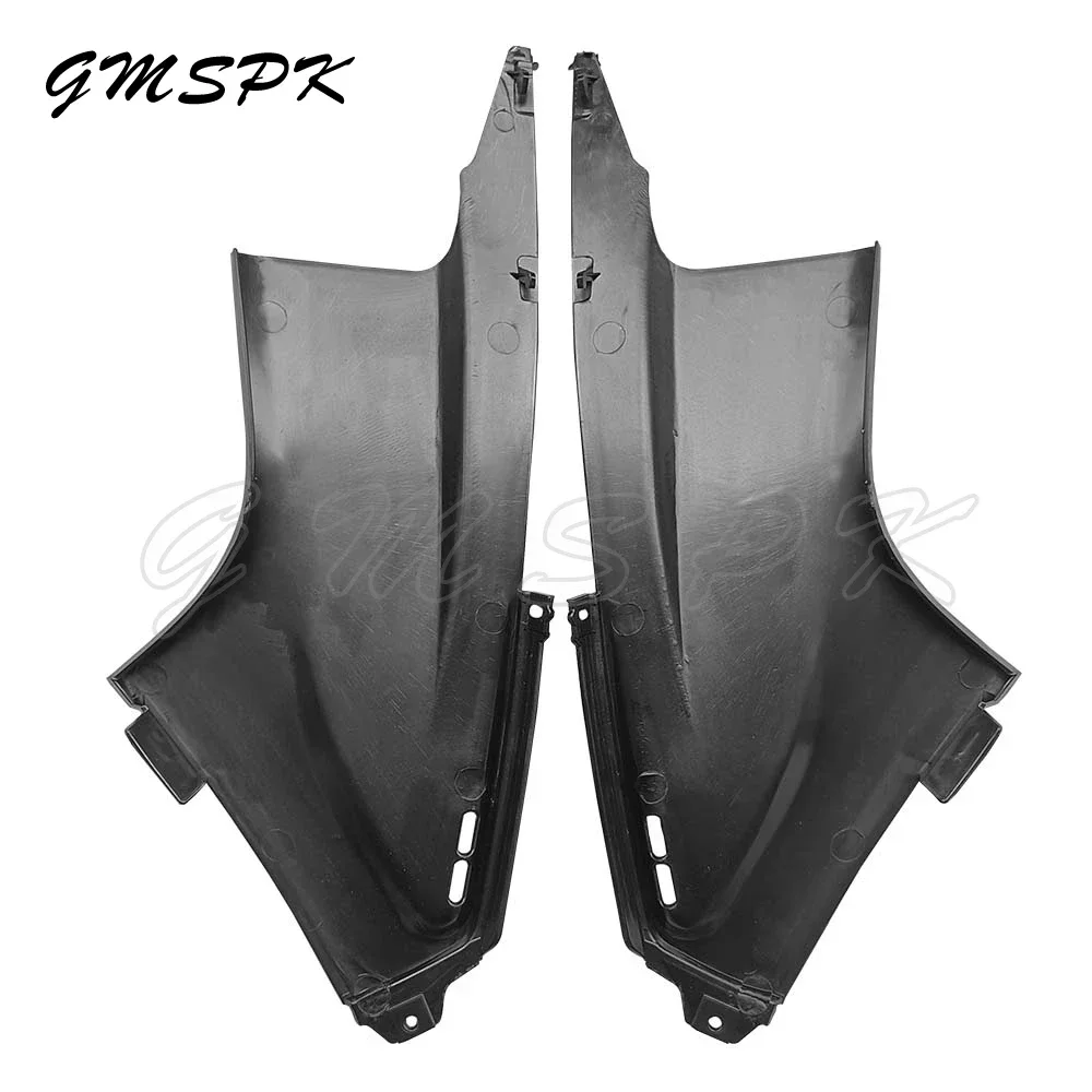 1 Pair Unpainted Black Motorcycle Side Air Duct Cover Fairing Parts Fit for Yamaha YZF-R6 2003 2004 2005