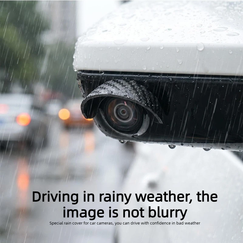 Car Camera Lens Protector Rear View Backup Camera Rain Cover Waterproof Dust‑proof Anti‑Scratch Degree Camera Protective Shell