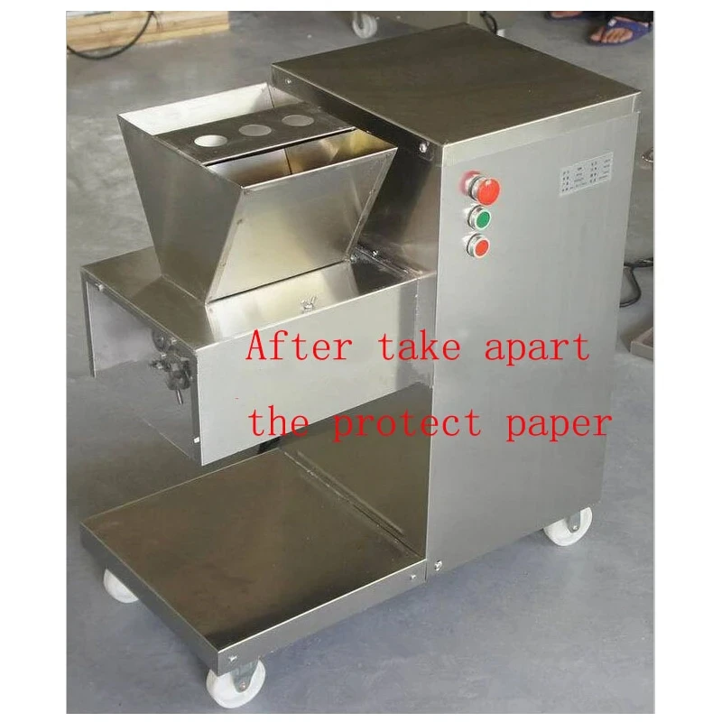 

Commercial Electric Meat Slicer Meat Cutting Machine Stainless Steel Meat Cutter 800kg/h Meat Processing Machine 110v/220v/380v