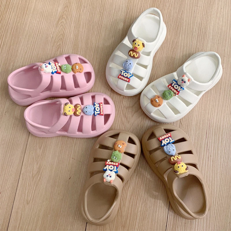 Sandalia Child Beach Shoes for Sea Summer Girls Gladiator Sandals Baby Soft Non-slip Princess Shoes Boy Calceus