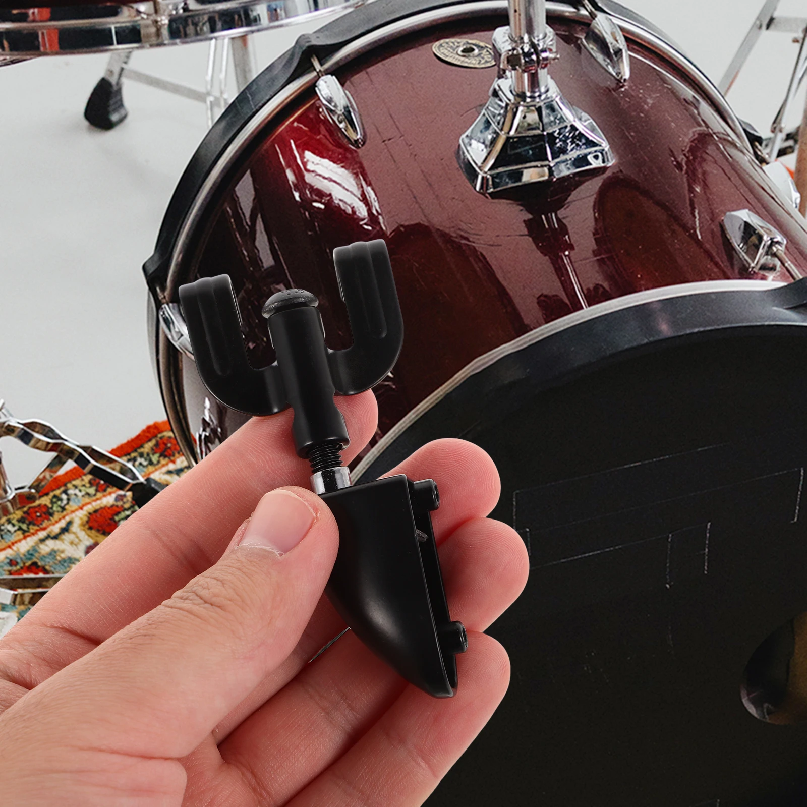 

2 Pcs Drum Head Hook Lugs Instrument Claw Hooks Are Ear Accessory Musical Locks