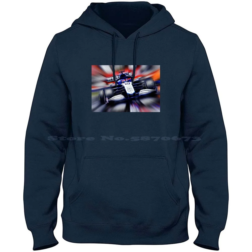 George Russell 63 100% Cotton Hoodie Williams Formula Motorsport George Russell