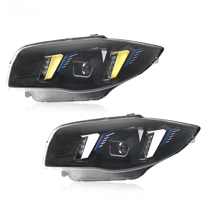 Hot LED Headlight Assembly Dynamic Turn Signal Projector Lens For BMW 1 Series E87 120i 125i 128i 130i 2004‑2011 Car Accessories