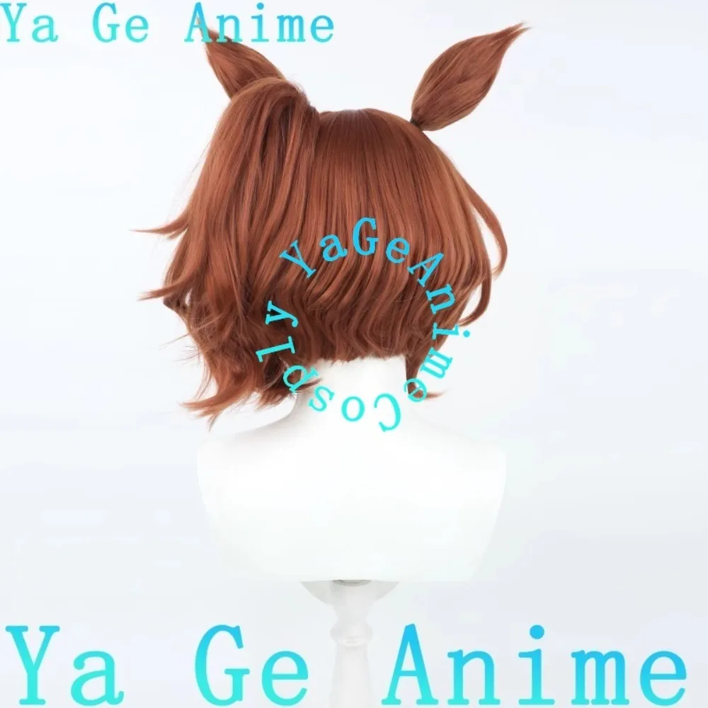 شعر مستعار كوسبلاي موسيوم بريتي ديربي أستون ماشان آذان وذيل أنيمي عرض الواقع الهزلي سباق الخيل فتاة لعبة عرض الواقع شعر مستعار #6