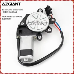 80730-8991A For 2005-2011 Nissan TIIDA Hatchback Electric Window Lifter Regulator OEM Motor High Quality Car Repair Accessories