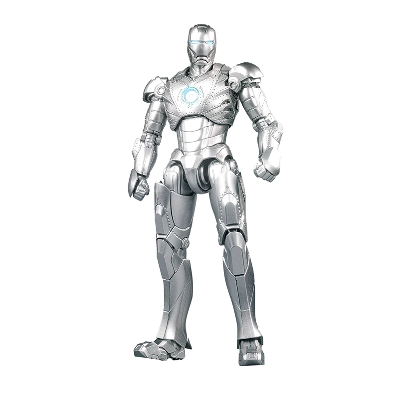 Fondjoy マーベルアイアンマン MK2 Fondjoy 組み立て玩具アイアンマンモデル 15 センチメートル ABS 素材 1/12 スケールアクションフィギュア玩具少年の誕生日ギフト