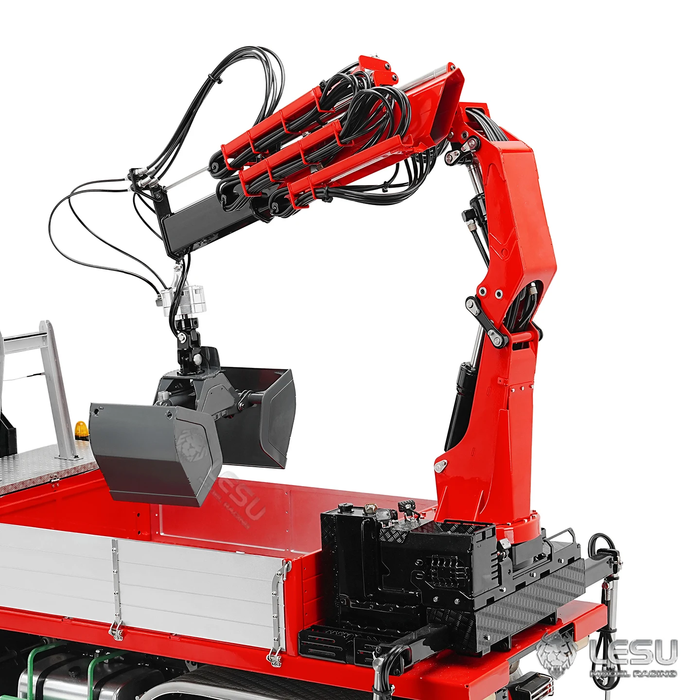 

New LESU Spare Part 1/14 Crane Clam Shell Glab for Toys RC Model Hydraulic Truck Crane Cars Radio Control Vehicle Model