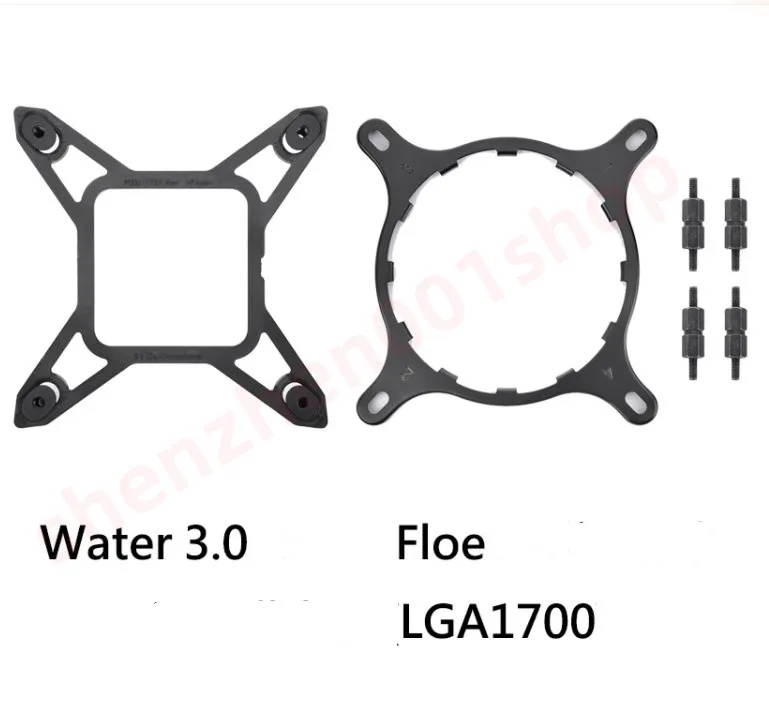 Full set UPGRADE KIT Bracket Socket LGA1700 for TT water3.0 FLOE AIO Cooler water LGA115X  2011 2066  Antec MSI  DELL EVGA  HP