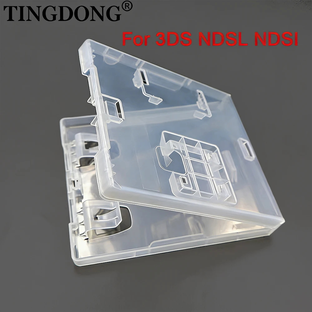 1/2/5/10 Stück Spielkarten-Cartridge für 3DS NDS NDSL Transparente Schutzbox Plastik-Spielkarten-Aufbewahrungsbox