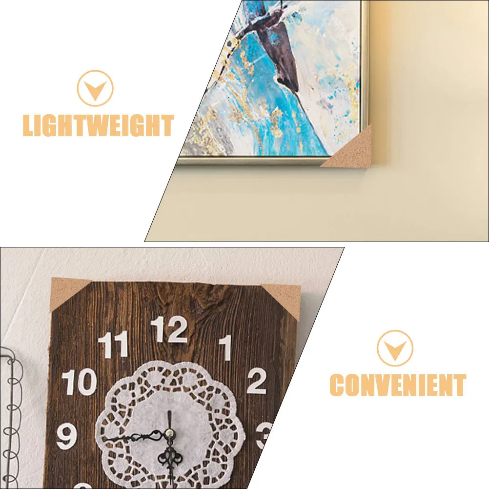 

50pcs Corner Protectors Picture Frame Edge Packaging Kraft Paper Photo Frame Protector Reusable Practical Art Gallery Shipping
