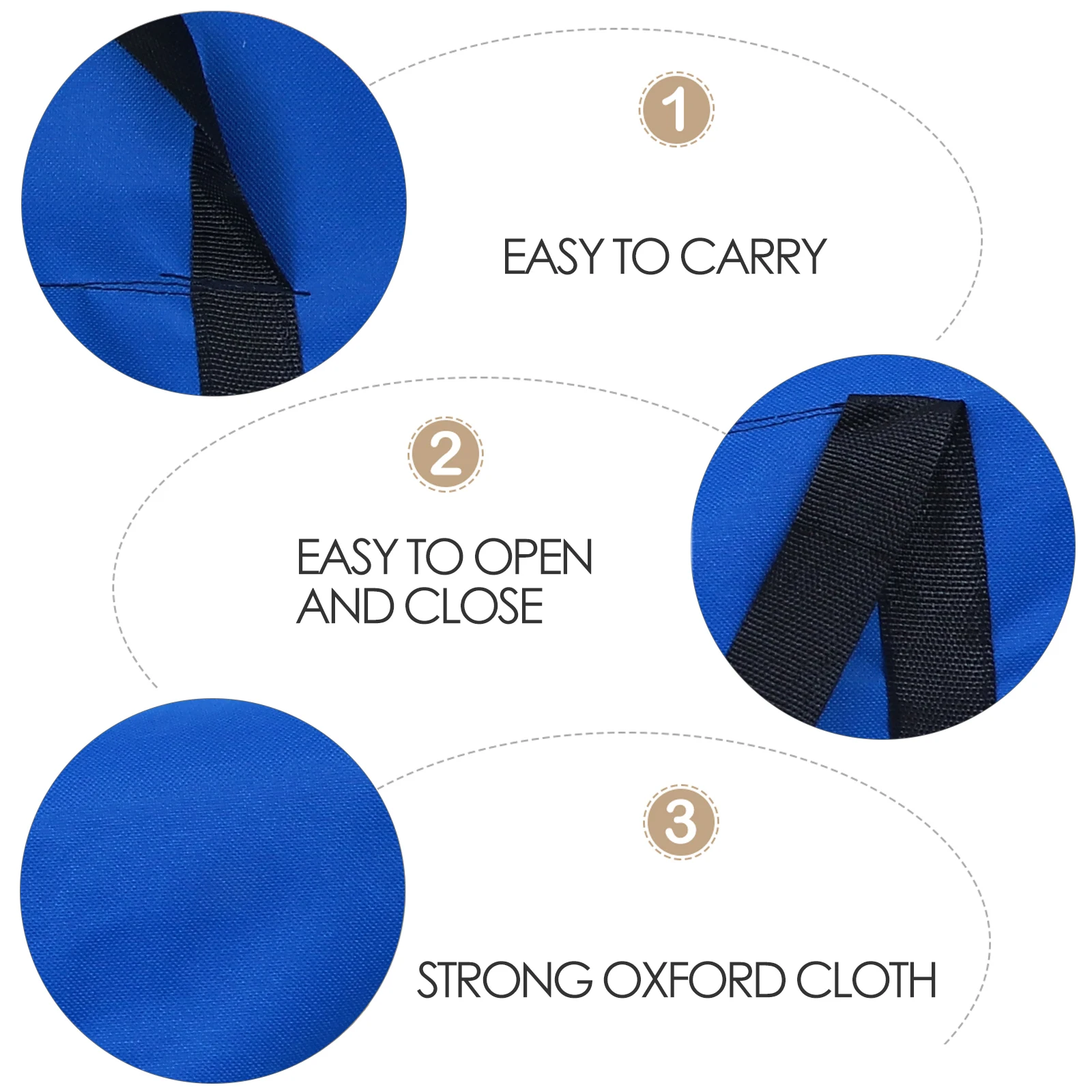 

Multi Functional Outdoor Camping Storage Bag Thickened Oxford Cloth Inflatable Boat Kayak Carry All Organizer Case