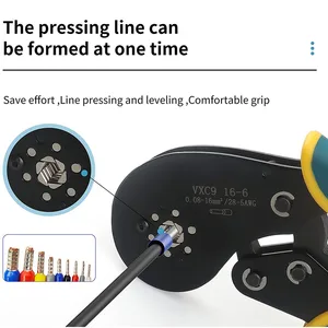 0,08-16mm2 16-6 Anschlusswerkzeuge Mini-Größenanschlussklemme Präzisionspräcision Electric Electric Clamp Assad 10 Hauptverkäufe Crypar 16mm Kissen - №7