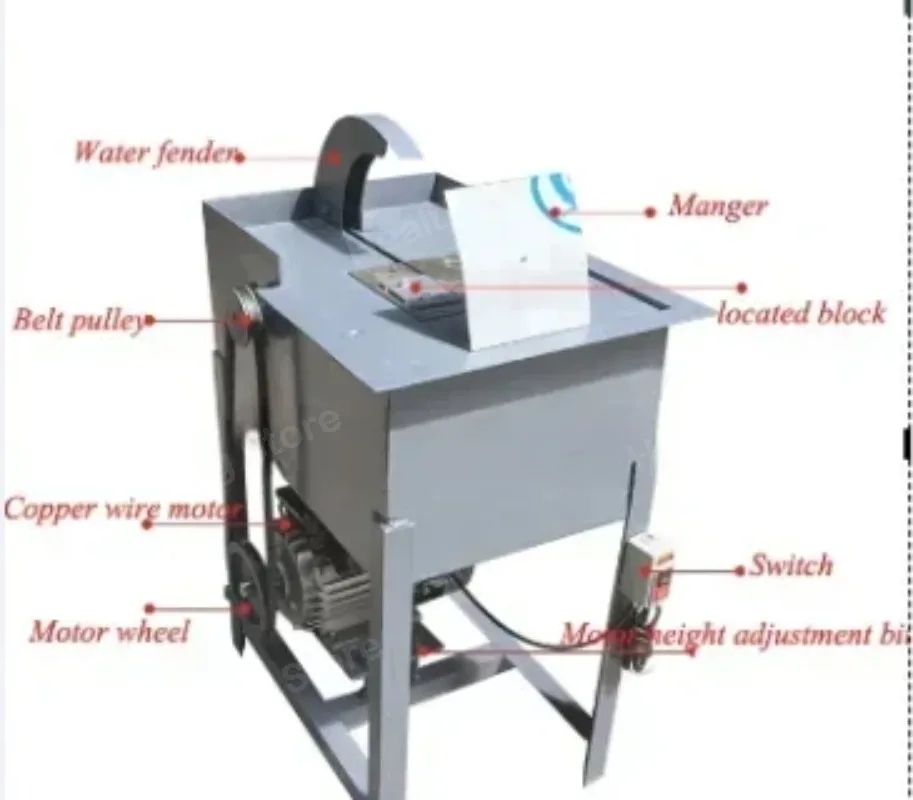 

Jadestone Cutting Machine 2200w Bench Type Water Machine For Jade Agate Stone Table Saw Handmade Stone Saw