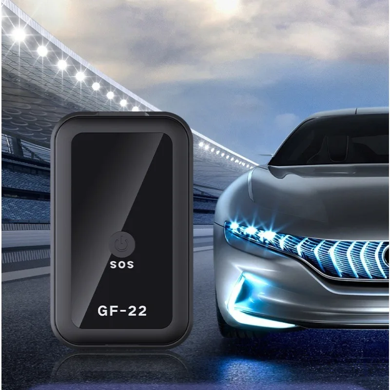 For Car Tracker Real Time Magnetic GPS Device Anti-Loss Location Precise Positioner SOS Alarm Device GF22 Mini Hot Sales
