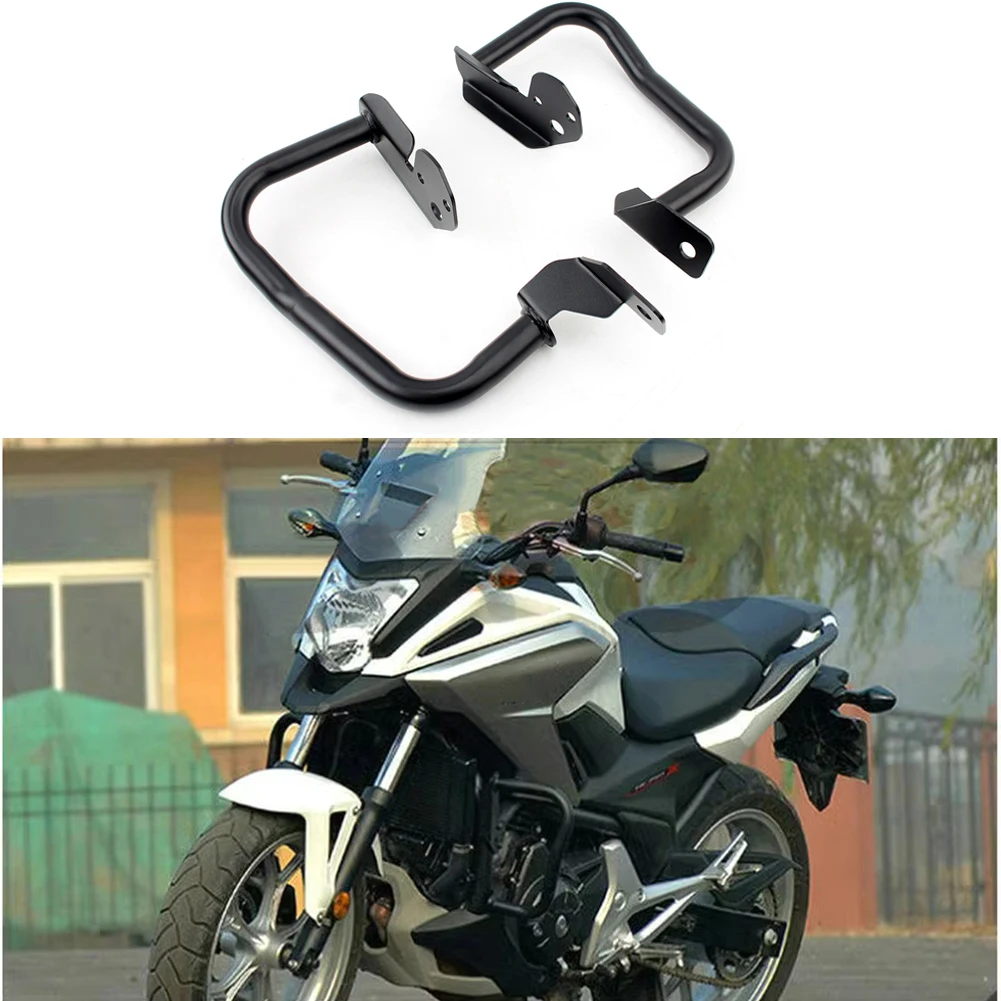 Motorcycle Front Engine Guard Crash Bar Protection Anti-fall Thickened steel For Honda NC700X NC700S NC750X 2012-2018