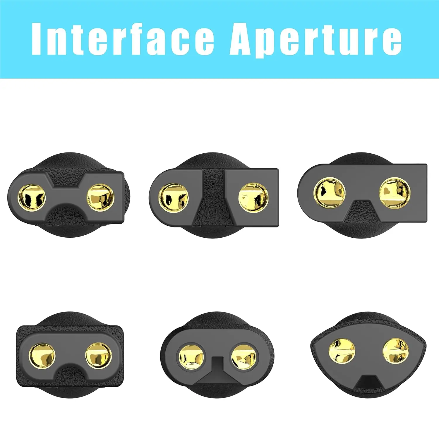 LISI 8 PCS Power Cord 5V Universal Replacement Charger USB Adapter for All Kinds Hair Clippers Beard Trimmers Shavers Desk Lamps