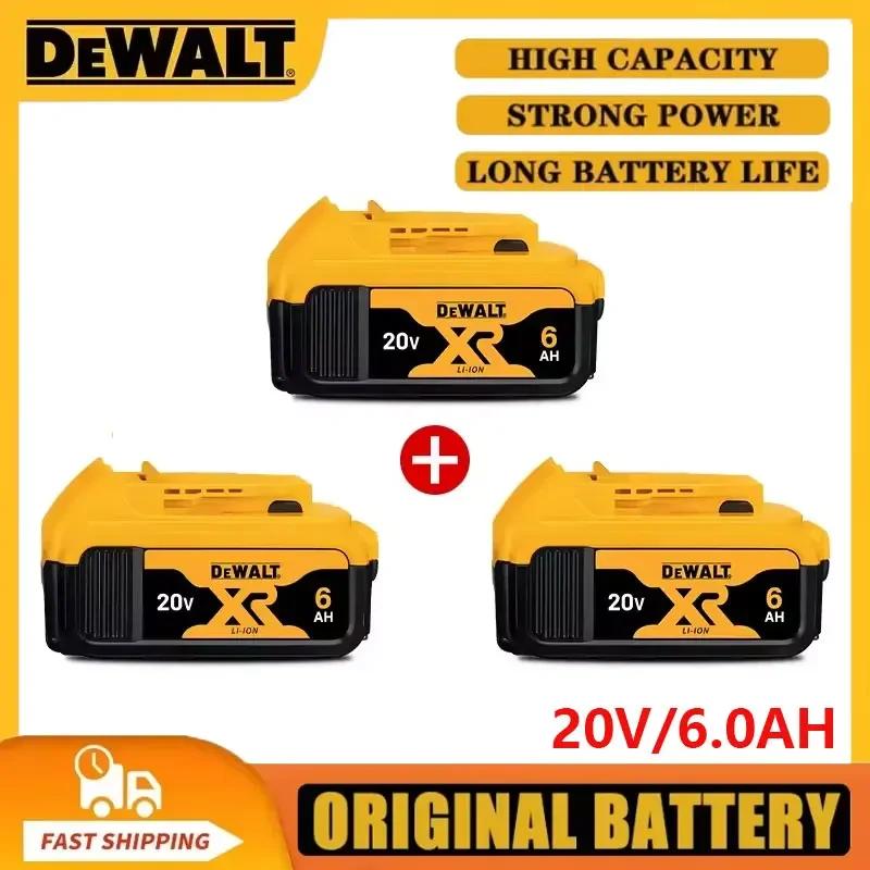 

Dewalt Original DCB200 20V/6Ah Lithium Replacement Battery 20V DCB184 DCB200 DCB182 DCB180 DCB181 DCB182 DCB201 DCB206